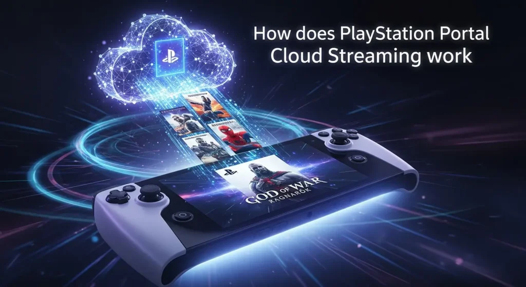 How does PlayStation Portal Cloud Streaming work