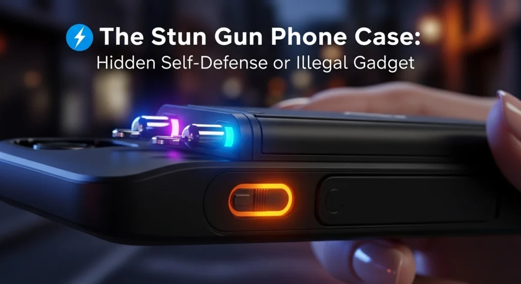 The Stun Gun Phone Case: Illegal Gadgets