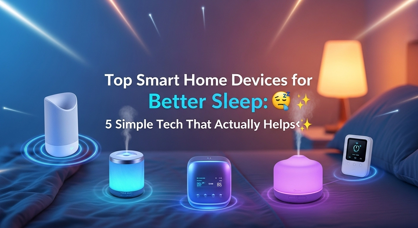 Top Smart Home Devices for Better Sleep