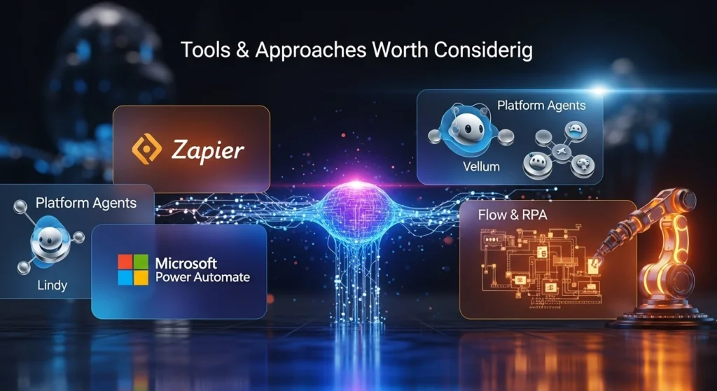 Tools & Approaches Worth Considering AI Automation