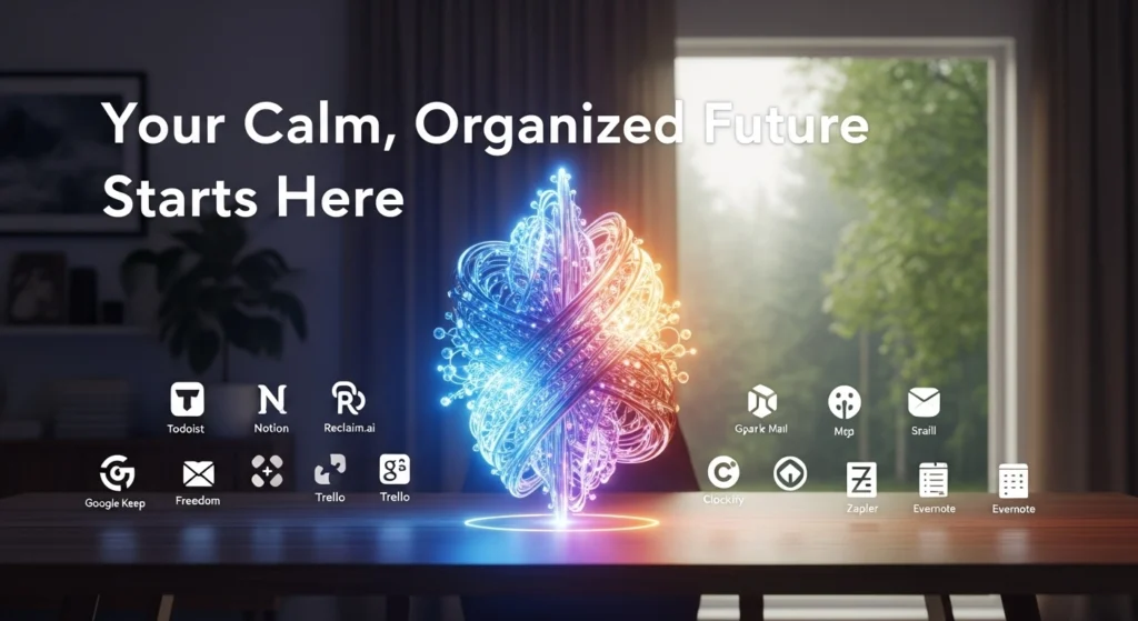 Organized Future with the best productivity apps