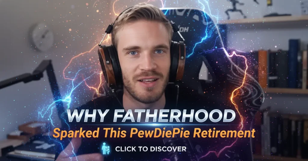 Fatherhood Sparked This PewDiePie Retirement