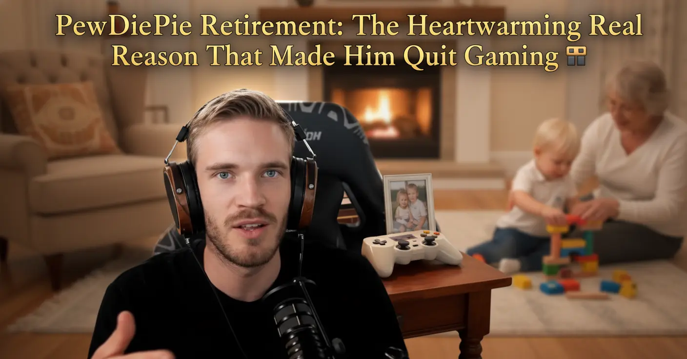 PewDiePie Retirement: The Heartwarming Real Reason
