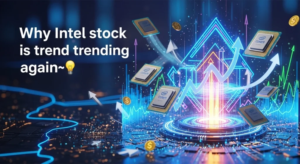 intel stock is trending
