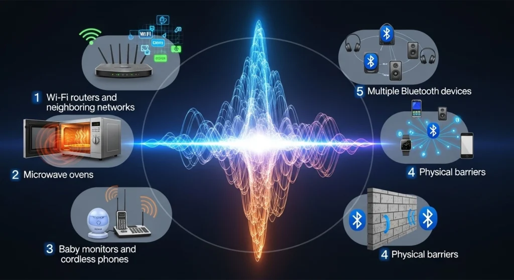 What Causes Bluetooth Interference 1