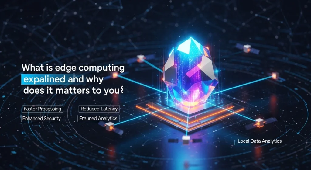 What is edge computing explained and Why it matters to you