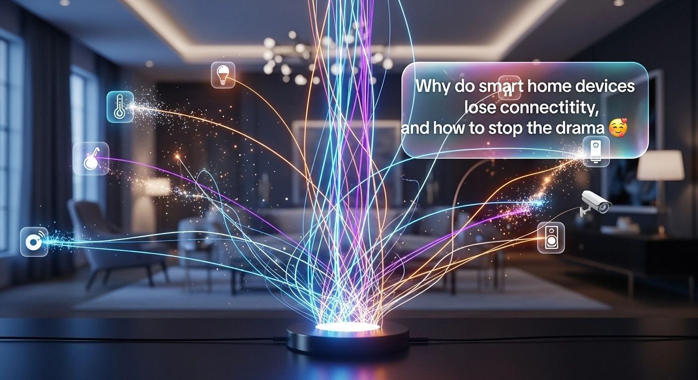 Why do smart home devices lose connectivity